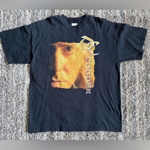 Vintage 1999 DC Cooper Solo Album Promo T-Shirt | Royal Hunt | Progressive Metal